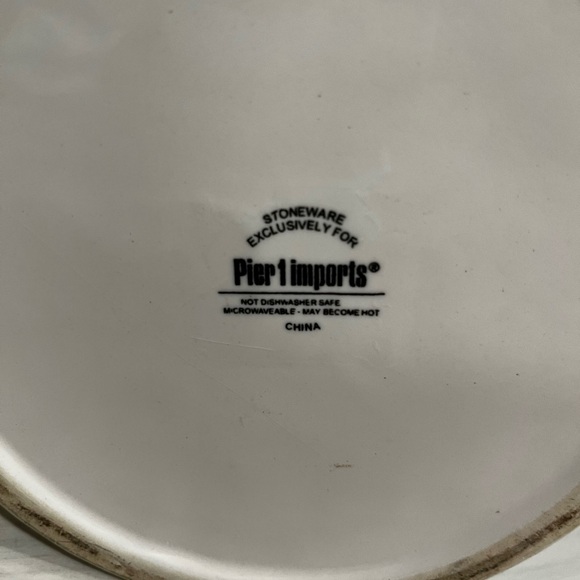 Pier 1 Cookie Jar with Lid - Picture 3 of 3